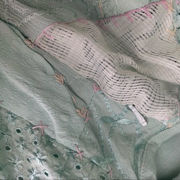 Euc-tera Bora Designer Italian Linen PatchWork Lagenlook Fully Lined Maxi Dress - Picture 14 of 16